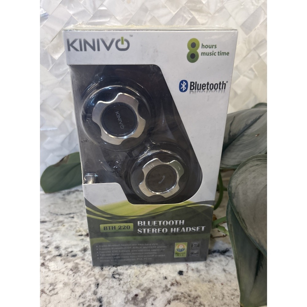 KINIVO BTH220 Bluetooth Stereo Headphones Headset Wireless Music Streaming